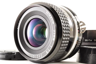 Nikon Ai Nikkor 35 mm f/2,8 MF lente gran angular Prime *Excelente + 5 * #4914 - Imagen 1 de 4