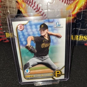 Michael Kennedy 2022 1st Bowman Draft #BD-176 Pittsburgh Pirates First Edition - Picture 1 of 2