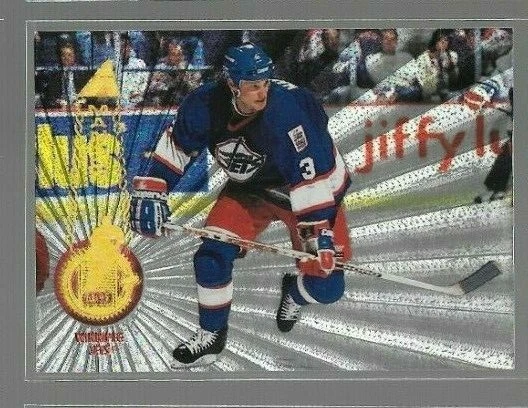 1994-95 Pinnacle Rink Collection Dave Manson #51 Jets - Image 1 of 1