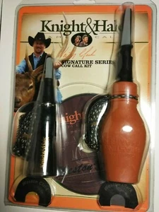   Knight & Hale Elk Game Call Assortment Kit Cow Bull + Hunting DVD - Picture 1 of 2