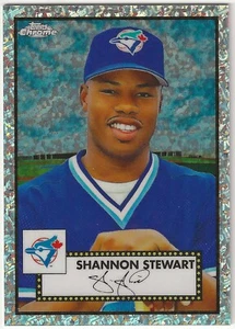 2021 Topps Chrome Platinum 70th Mini Diamonds #575 Shannon Stewart #ed 54/70 - Foto 1 di 2