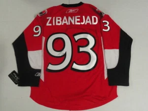 MIKA ZIBANEJAD SIGNED REEBOK PREMIER OTTAWA SENATORS JERSEY LICENSED - Picture 1 of 2