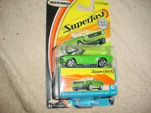 Chevrolet Camaro SS 396 Matchbox Superfast #40 1969 1 de 15.000 envío gratuito en EE. UU. - Imagen 1 de 2