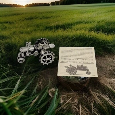 Spec Cast Dyersville Iowa Pewter John Deere GP Tractor 1:43 JDM-010 with Box - Image 1 of 4