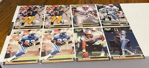 1995 Classic Pro Line Various Football Cards Houston Oilers Mel Gray 8 Lot - Picture 1 of 5