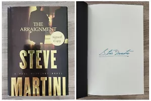Steve Martini signiert The Arraignment Hardcover Buch Autor RAD - Bild 1 von 1