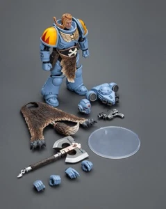 JOYTOY 1/18 JT2702 Space Wolves Claw Pack Pack Leader -Logan Ghostwolf Figure - Picture 1 of 14
