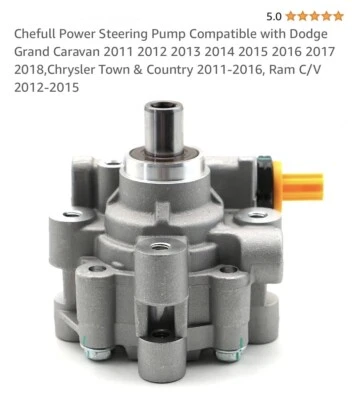 Power Steering Pump 20-1042 for Dodge Grand Carava Chrysler Town Country Ram C/V - Image 1 of 4