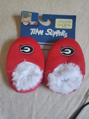 GEORGIA BULLDOGS-NCAA Forever Collectibles Team Slippers Toddler XL 12-24 Months Cover