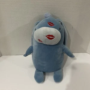 “Rimar” The Donkey Blue Plush with Red Kisses Super soft Aurora World 10” - Picture 1 of 6