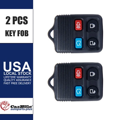 Alarma de control remoto de entrada sin llave de repuesto para Ford 2 piezas Foto 1 de 4