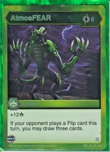 1 x Bakugan Age of Aurelus AtmosFEAR Action Card - ENG 40 AR AA New - Picture 1 of 1