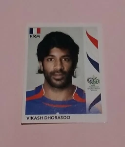 VIKASH DHARASOO GERMANY 2006 FOOTBALL WORLD CUP PANINI STICKER # 462 FRANCE VD - Picture 1 of 2