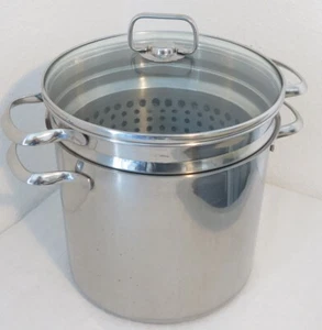 5 Liter Spaghettitopf aus Edelstahl von Schulte-Ufer - Bild 1 von 5