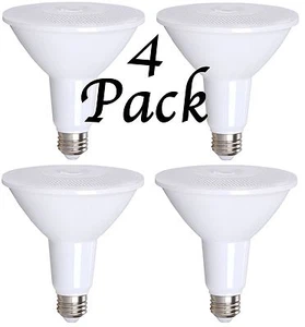 4 Pack Bioluz LED PAR38 15w (120w Equiv) 3000k Dimmable Lamp - Ind... - Picture 1 of 9