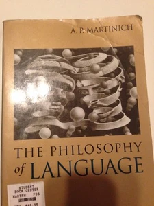 Martinich, A. P.   THE PHILOSOPHY OF LANGUAGE 4th Edition - Picture 1 of 7