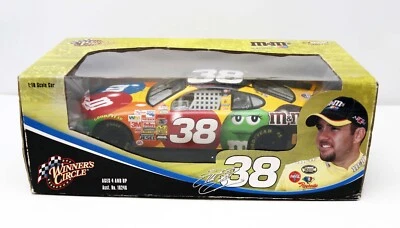 Elliott Sadler #38 M&M's NASCAR Winners Circle 1:18 Scale Die Cast Race Car. NIB - Image 1 of 4