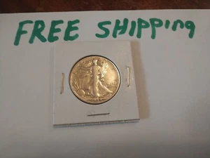 1942 P LIBERTY Half Dollar. GET THE ONE IN THE PICTURE, Free Shipping(DW-7-85) - Bild 1 von 2