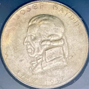 AUSTRIA. 1932, 2 Schilling, Silver - ANACS MS64 - Haydn, Scarce - Picture 1 of 8