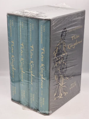 Three Kingdoms (4v.) - Luo Guanzhong - Folio Society - 2013 - Sealed  Like New - Image 1 of 4