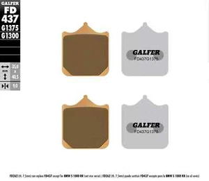 Galfer HH Sintered Brake Pads FD437G1375 BMW - Picture 1 of 1