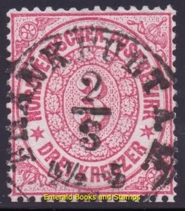 EBS Germany - Norddeutscher Postbezirk 1869 - Michel 21 - Used (u1 - Bild 1 von 1