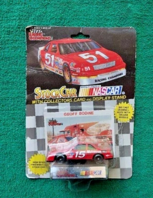 NASCAR Racing Champions 1991 GEOFF BODINE #15 Motorcraft 1/64 diecast Stock Car Foto 1 de 4