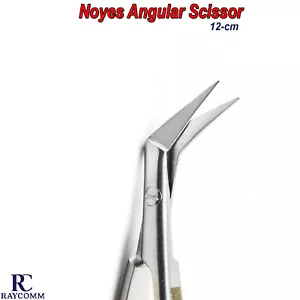 Instrumentos de precisión de acción de resorte oftálmico quirúrgico de tijera ruidos médicos CE - Imagen 1 de 5