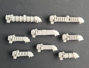 8x Transport Spaceships - compatible with Battlefleet Gothic - Picture 1 of 5