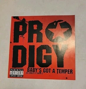 PRODIGY - BABY’S GOT A TEMPER [single] (CD 2002 Maverick USA) 'Parental Advisory - Picture 1 of 2