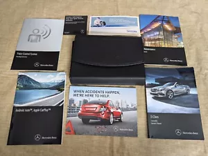 Mercedes Clase E 2017 convertible manual del propietario - 250 400 500 550 juego 4Matic OEM - Imagen 1 de 6
