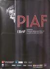 EDITH PIAF - SINGER - RARE ORIGINAL EXHIBITION LARGE FRENCH ADVERTISING POSTER