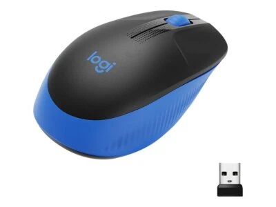 Logitech M190 Basic Maus Wireless - Blau - Bild 1 von 4