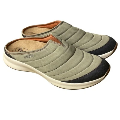Taos Right On Mule Talla 8 Verde Oliva Slip On Comfort Gorpcore Foto 1 de 4