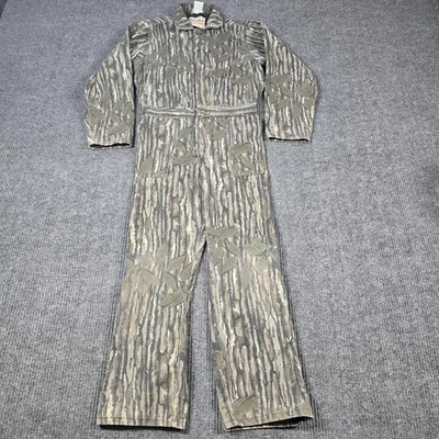Vintage Walls Blizzard-Pruf Coveralls Youth L XL Camo Realtree Insulate Hunt USA - Image 1 of 4