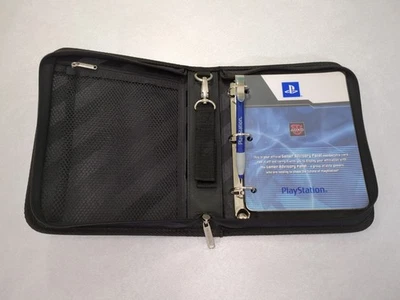 Capa oficial para notebook Sony PlayStation Gamer fichário jogo/cartão de memória COMPLETA - Imagem 1 de 4