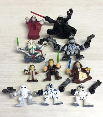Hasbro Star Wars Galactic Heroes Lote Durge Clone Trooper Darth Vader Snowtrooper Foto 1 de 4