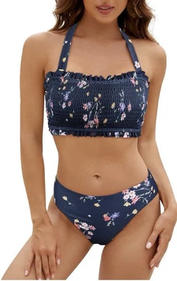 Bikini Brand New Size 12-14 Sexy Floral Beach Ready Holiday - Image 1 of 3
