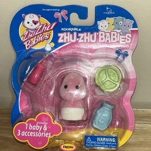 Zhu Zhu Babys Freitag Baby inklusive Decke & 3 Zubehör NEU KOSTENLOSER VERSAND - Bild 1 von 3