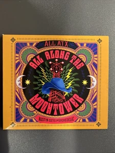 All ATX Along The Moontower Austin Gets Psychedelic CD OOP Ian Moore Arc Angels - Imagen 1 de 2