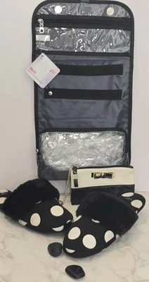 VS Slippers & Lipstick Bag w/ Free Toiletry Bag  - Image 1 of 4