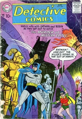 Detective Comics #246 DC Comics 1957 Murder at Mystery Castle -NO RESERVE! - Image 1 of 2