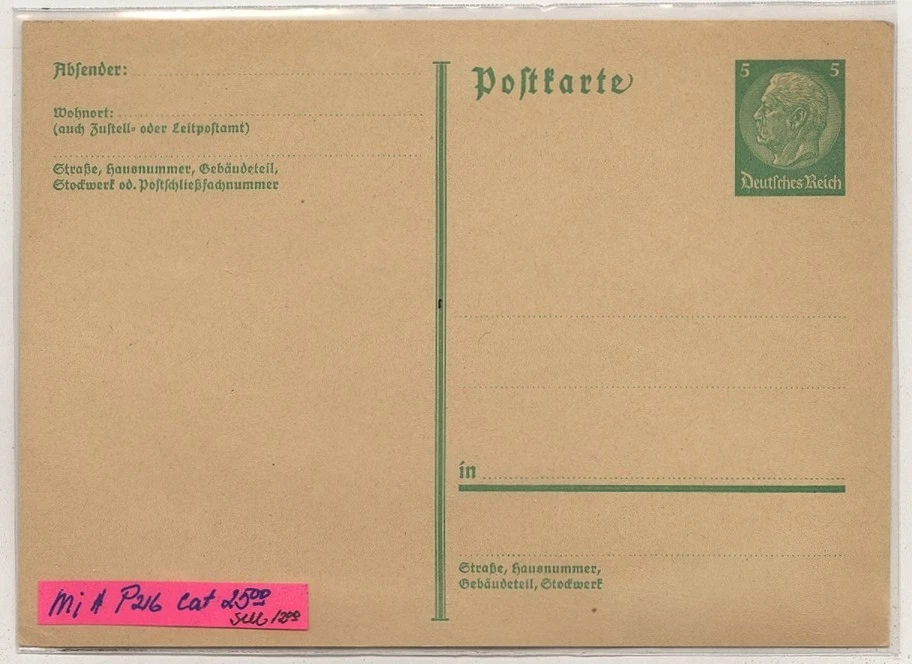 Германия - хороший почтовый канцелярские товары лот # 54 - Изображение 1 из 1