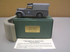 Dinky Matchbox Promotional Hillman 10 HP Light Utility Truck RAF Version 1 /100 - Picture 1 of 12