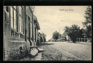 Ansichtskarte Söby, Straßenpartie  - Picture 1 of 2