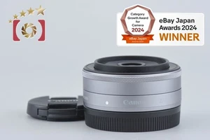 Canon EF-M 22mm f/2 STM Silver [Near Mint] - Picture 1 of 12