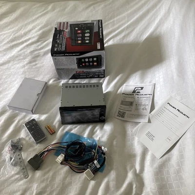 Power Acoustik Double 2 Din CP-650 Media Player Apple CarPlay Bluetooth USB AUX - Image 1 of 4