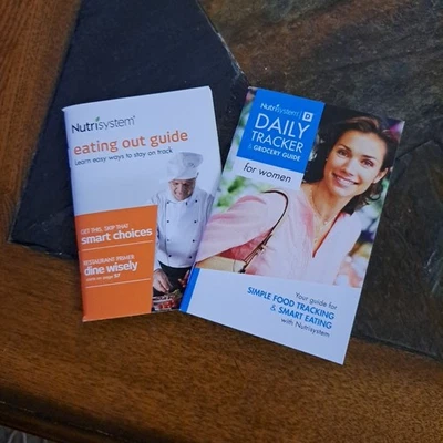 Guía de alimentación y rastreador diario "Nutrisystem" (incluye guías de comestibles). Foto 1 de 4
