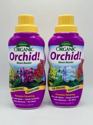 Espoma Organic Orchid Liquid Bloom Booster 8 oz (paquete de 2) Foto 1 de 2