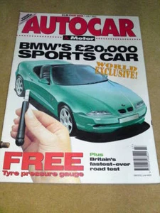 AUTOCAR -  BMW 1 July 1992 Vol 193 No 1 - Picture 1 of 1